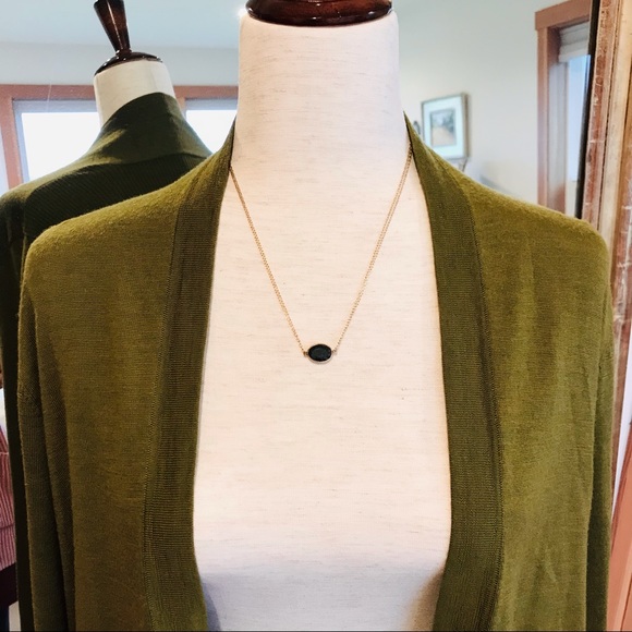 ❌SOLD Eileen Fisher | Merino Wool Draped Cardigan - Picture 2 of 5